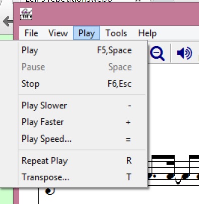 Noteworthy viewer tempo